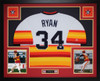 Nolan Ryan Autographed and Framed Houston Astros Jersey