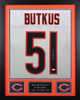 Dick Butkus Autographed and Framed Chicago Bears Jersey
