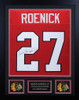 Jeremy Roenick Autographed and Framed Chicago Blackhawks Jersey