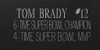 Tom Brady Autographed and Framed White New England Patriots Jersey Auto Tristar COA