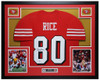 Jerry Rice Autographed and Framed San Francisco 49ers Jersey