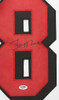 Jerry Rice Autographed & Framed White 49ers Jersey Auto PSA COA D3-S