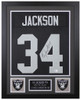 Bo Jackson Autographed and Framed Oakland Raiders Jersey