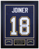 Charlie Joiner Autographed and Framed San Diego Chargers Jersey
