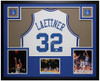 Christian Laettner Autographed and Framed Duke Blue Devils Jersey