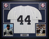 Reggie Jackson Autographed and Framed New York Yankees Jersey