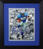 Barry Sanders Autographed and Framed Detroit Lions Photo