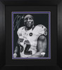 Ray Lewis Autographed and Framed Baltimore Ravens Photo