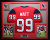 JJ Watt Autographed and Framed Houston Texans Jersey