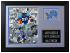 Barry Sanders Autographed and Framed Detroit Lions Photo