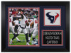 Deshaun Watson Autographed and Framed Houston Texans Photo