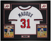 Greg Maddux Autographed and Framed Atlanta Braves Jersey