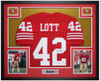 Ronnie Lott Autographed and Framed San Francisco 49ers Jersey