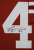 Ricky Williams Autographed & Framed Orange Texas Longhorns Jersey JSA COA