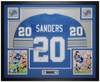 Barry Sanders Autographed and Framed Detroit Lions Jersey