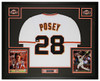 Buster Posey Autographed and Framed San Francisco Giants Jersey