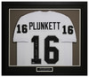 Jim Plunkett Autographed and Framed Oakland Raiders Jersey