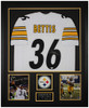 Jerome Bettis Autographed and Framed Pittsburgh Steelers Jersey