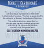 Emmitt Smith Autographed & Framed Blue Cowboys Jersey Auto Beckett Cert