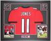 Julio Jones Autographed and Framed Atlanta Falcons Jersey