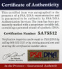 Marshawn Lynch Autographed & Framed White Seahawks Jersey Auto PSA Cert