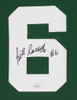 Bill Russell Autographed & Framed Green Boston Celtics Jersey Auto JSA Cert