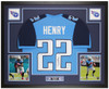 Derrick Henry Autographed and Framed Tennessee Titans Jersey