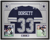 Tony Dorsett Autographed and Framed Dallas Cowboys Jersey