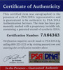 Mike Piazza Autographed & Framed Pinstriped New York Mets Jersey Auto PSA Cert