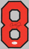 Cal Ripken Jr Autographed & Framed Gray Orioles Jersey Auto JSA Cert