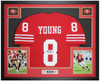 Steve Young Autographed and Framed San Francisco 49ers Jersey