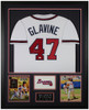 Tom Glavine Autographed and Framed Atlanta Braves Jersey