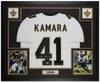 Alvin Kamara Autographed and Framed New Orleans Saints Jersey