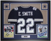 Emmitt Smith Autographed and Framed Dallas Cowboys jersey