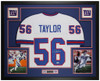 Lawrence Taylor Autographed and Framed New York Giants jersey