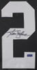 Ken Stabler Autographed and Framed Black Oakland Jersey Auto Radtke COA Ken Stabler Autographed and Framed Black Oakland Jersey Auto Radtke COA