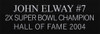 John Elway Autographed and Framed Blue Denver Jersey Auto Beckett Cert