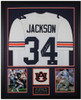 Bo Jackson Autographed and Framed Auburn Tigers jersey