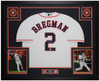 Alex Bregman Autographed and Framed White Houston Jersey Beckett COA