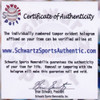 Barry Sanders Autographed & Framed Blue Detroit Jersey Auto Schwartz Cert