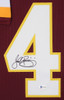 John Riggins Autographed & Framed Maroon Washington Jersey Auto Beckett Cert John Riggins Autographed & Framed Maroon Washington Jersey Auto Beckett Cert