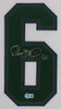 Jerome Bettis Autographed & Framed White Notre Dame Jersey Auto Beckett COA