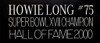 Howie Long Autographed and Framed Black Oakland Jersey Auto Beckett Cert