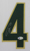 Giannis Antetokounmpo Autographed & Framed White Milwaukee Jersey Auto Beckett COA