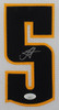 Nikola Jokic Autographed & Framed White Denver Jersey Auto JSA COA