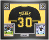 Paul Skenes Autographed & Framed Black Pittsburgh Jersey Auto Beckett COA