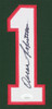 Oscar Robertson Autographed and Framed Green Milwaukee Jersey Auto JSA COA