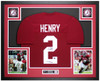 Derrick Henry Autographed & Framed Maroon Alabama Jersey Auto Beckett Certified Derrick Henry Autographed & Framed Maroon Alabama Jersey Auto Beckett Certified