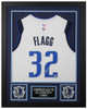Cooper Flagg Autographed & Framed White Dallas Jersey Auto Fanatics Certified