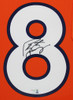 Peyton Manning Autographed & Framed Orange Denver Jersey Auto Fanatics Certified